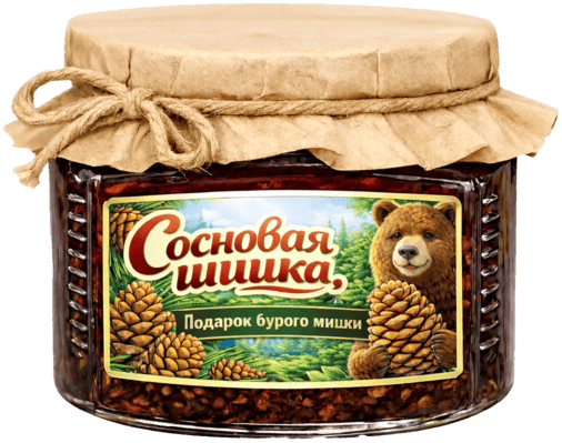 Сосновая шишка